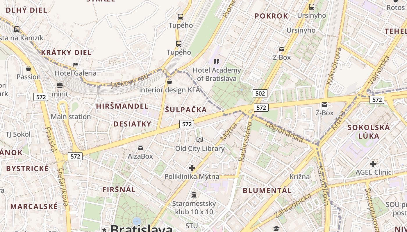 map